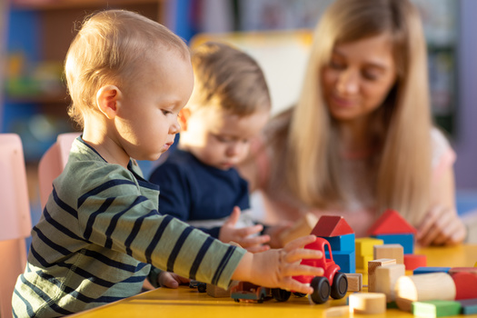 Gov. Mike Parson in June signed the fiscal year 2024 budget, which included an increase to the child-care subsidy rate from July 1 through next June 30. (Oksana Kuzmina/Adobe Stock)