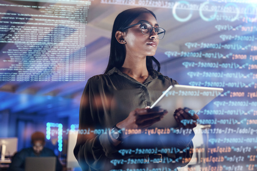 The median pay for an information security analyst is $112,000 a year and usually requires a bachelor's degree. (Malambo C/peopleimages.com/Adobe Stock)