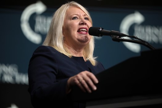 Rep. Debbie Lesko becomes the 16th current member to announce they will retire or seek another office next year. (Gage Skidmore / Wikimedia Commons) 