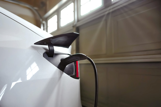 An Environmental Defense Fund analysis revealed a shift to electric vehicles could cut more than 800 million tons of carbon dioxide emissions every year by 2040. (VisualArtStudio/Adobe Stock)