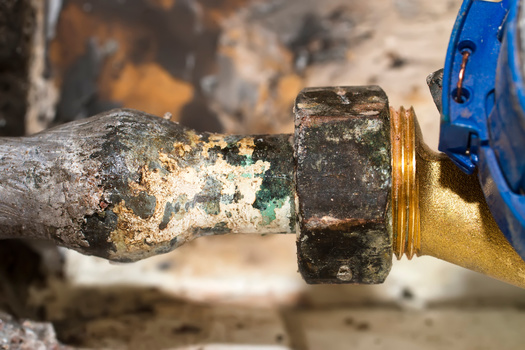 Port Richmond, Staten Island has the highest number of lead/possibly lead service lines (60.67%) in New York City. Conversely, Fresh Meadows in Queens had the lowest rate (20.56%). This comes in spite of the city banning lead-pipe installations in 1961 and use of lead solder in 1987. (Adobe Stock)