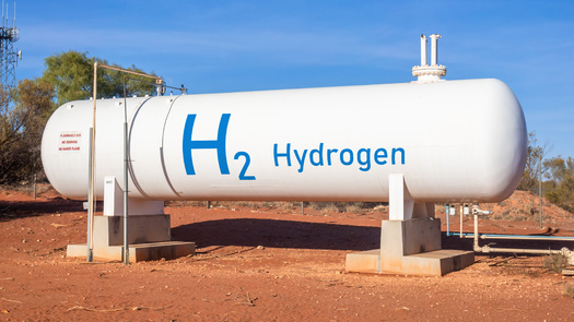 Hydrogen is a clean fuel that, when consumed in a fuel cell, produces only water. Hydrogen can be produced from a variety of domestic resources, such as natural gas, nuclear power, biomass and renewable power such as solar and wind, according to the U.S. Department of Energy. (Adobe Stock)