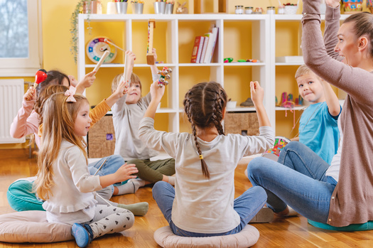 A Voice for Utah Children report showed how effective federal stabilization funding has been for Utah's child-care system, which has grown licensed child-care capacity by 31% since 2020. (Adobe Stock)