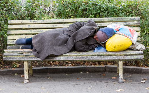A 2023 point-in-time census found the number of chronically homeless people in Connecticut remained at 117 between 2022 and 2023 but youth homelessness increased by 7.06%. (Adobe Stock)