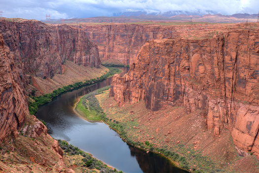More than 10 trillion gallons of water have been lost from the Colorado River basin between 2000 and 2021, according to a recent UCLA study. (Paul Moore/Adobe Stock)