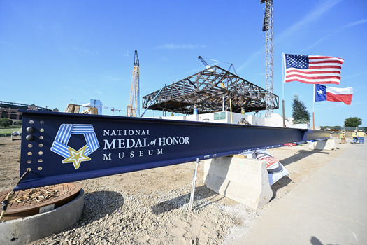 The National Medal of Honor Museum, currently under construction, will tell the history of the Medal of Honor and the courageous Americans who earned it. (Medal of Honor Foundation)