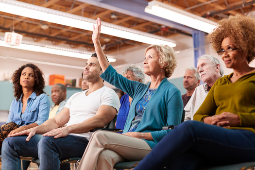 Braver Angels holds a variety of events to bring people together, including town hall debates, workshops and one-on-one conversations. (Monkey Business/Adobe Stock)