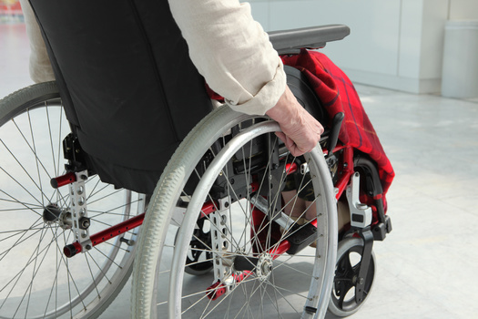 Each polling place must comply with the Americans with Disabilities Act of 1990 and the New Hampshire building code, ensuring accessible parking spaces and building entrances as well as tabletop voting screens, which allow a voter to sit at a table and mark a ballot. (Adobe Stock)