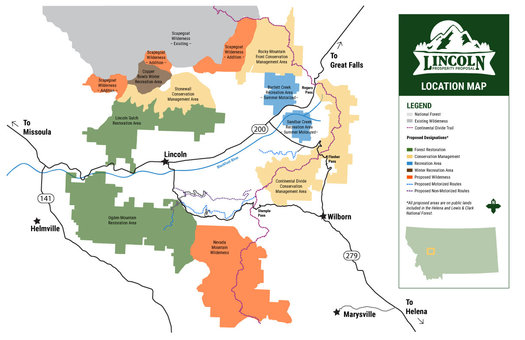 The Lincoln Prosperity Proposal would add wilderness area while at the same time opening up more recreational opportunities for motorized-vehicle enthusiasts, bikers and hikers. (Lincoln Prosperity Proposal)