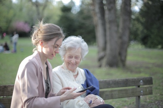 Among registered voters surveyed, nearly 90% of Democrats and 75% of Republicans believe support for unpaid family caregivers is important. (Andrea Piacquadio/Pexels)
