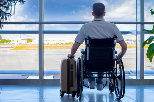 A 2023 Air Travel Consumer Report finds that in 2022, U.S. airlines mishandled 11,389 wheelchairs and scooters that were loaded onto planes. (Adobe Stock)