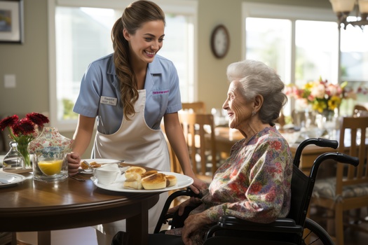 A report from AARP found expanding the use of innovative, effective models for nursing homes can improve both quality of care and quality of life, such as with smaller facilities and private rooms. (Rawf8/Adobe Stock)