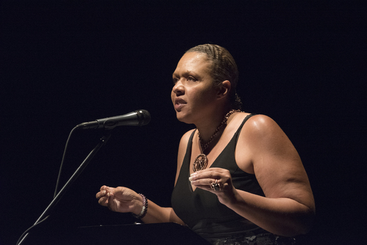 Candice Bailey is the founder of the Colorado Police Oversight Commission, and has worked to improve laws surrounding law enforcement and community engagement. (Michael Ensminger/Motus Theater)