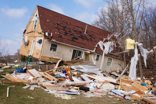 According to the National Weather Service, the Jan. 12, 2023 storm tore across the landscape for almost 23 miles with wind speeds that peaked at 130 miles per hour. It tracked northeast from near Orrville, through downtown Selma, and ended near Burnsville. (Benjamin Simeneta/Adobe Stock)