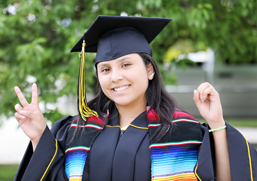 The rate of New Mexico high school students not graduating on time was down from 33% a decade ago to 23% in 2019-2020. (Julie/Adobe Stock)