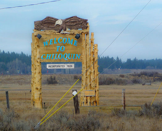 A project from the city of Chiloquin in southern Oregon was among those selected for a Community Challenge grant in 2023. (Michael McCullough/Wikimedia Commons)