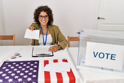 Around 30% of election workers nationwide say they have personally been abused, harassed or threatened because of their job as a local election official, according to a survey from the Brennan Center for Justice. (Adobe Stock)