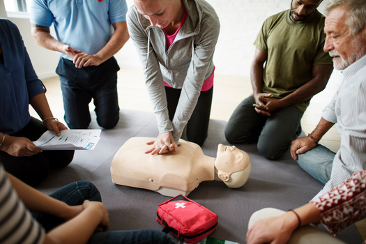 Women are less likely to receive CPR from a bystander. Barriers include fear of legal ramifications and accusations of inappropriate touching, according to the American Heart Association. (Adobe Stock) 