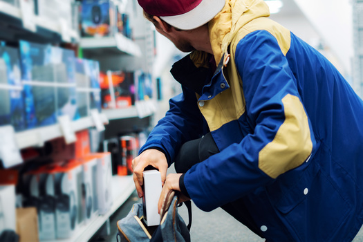 A report from the Public Policy Institute of California found that shoplifting rose more than 28% in 2022 after dipping during the pandemic, but remains 8% below its pre-pandemic level. (Mihail/Adobe Stock)