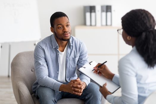 A new report finds the shortage of mental health care practitioners means many people who seek treatment have difficulty finding and affording that care. (Adobe Stock)