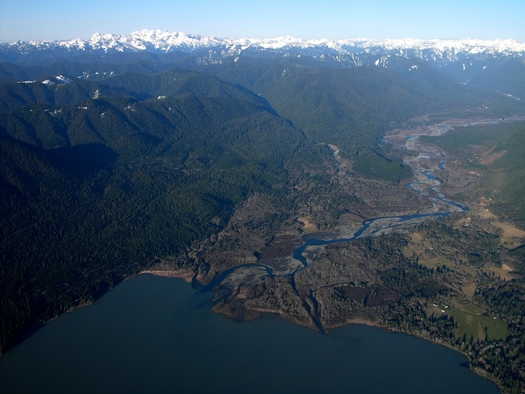The Quinault Indian Nation has been working on purchasing forest parcesl on their reservation on the Olympic Peninsula for several decades. (Sam Beebe/Flickr)
