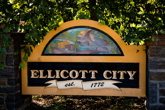 Ellicott City flooding in 2016 and 2018 were both described as one-in-1,000-year flood events. (Cheryl Crumm/Adobe Stock)