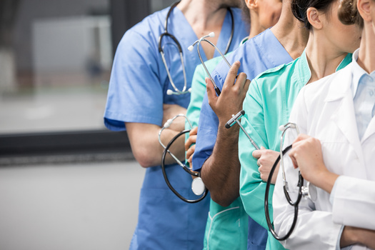 After a dip in the early stages of the pandemic, the Wisconsin Hospital Association says patient volumes have rebounded and remain high, stretching health systems thin as they deal with staffing shortages. (Adobe Stock)