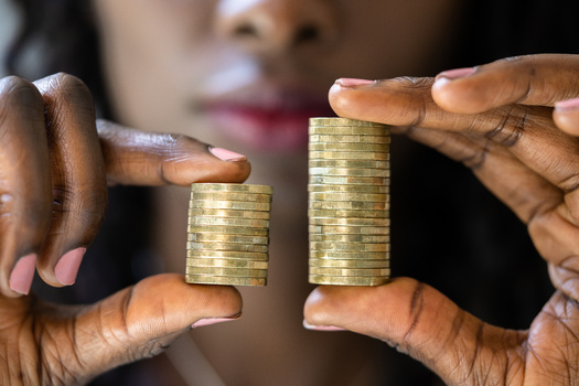 An Institute for Women's Policy Research report finds the profession with the largest wage gap is financial manager, with women earning 71% of what men earn. The profession with the smallest gap is cashier, with women earning 98% of what men do. (Adobe Stock)