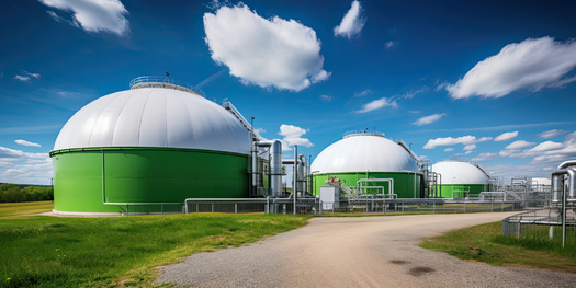 The American Biogas Council says there are more than 2,300 sites producing biogas across all 50 states. Of these, 332 anaerobic digesters are on farms and process agricultural waste into forms of cleaner fuel. (Adobe Stock)