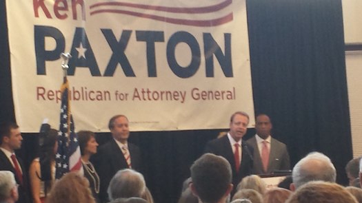 Embattled Texas Attorney General Ken Paxton agrees to deal to have felony securities fraud charges dropped against him. (Alice Linahan, Voices Empower/Wikimedia)
