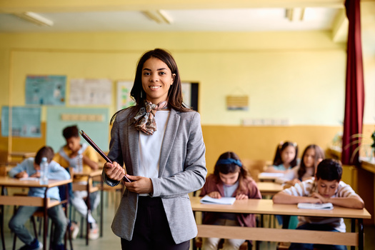 As of Oct. 2023, the average teacher salary was $68,000 a year, which is 8% less than the average for U.S. workers overall. (Drazen/Adobe Stock)