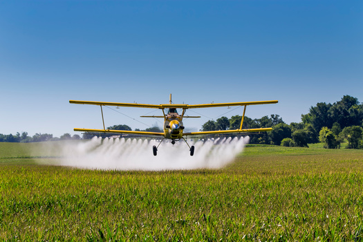 The National Family Farm Coalition says the use of dicamba and other herbicides has been estimated to quadruple with the planting of new herbicide-resistant seeds, resulting in more toxins in the environment and in foods eaten by livestock, wildlife and humans. (Adobe Stock)