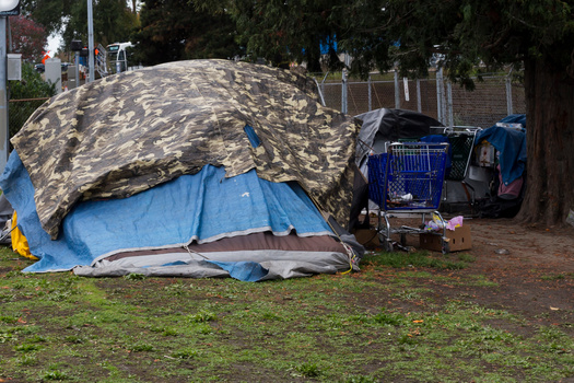More than 650,000 Americans experienced homelessness on a single night in 2023. (Victoria/Adobe Stock)