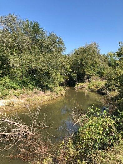 Lake Creek runs along the northern boundary of nearly 1,000 acres to be protected within the Houston metropolitan area. (Photo courtesy Bayou Land Conservancy) 