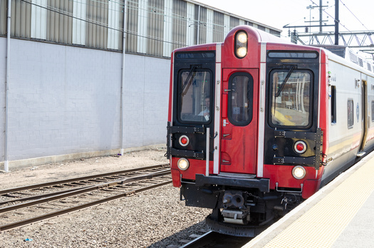 Shore Line East train service in December 2023 was 50.5% of what it was in 2019. (Adobe Stock)