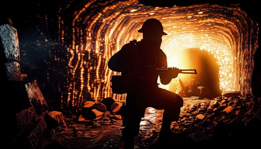 Research from the Centers for Disease Control and Prevention showed modern-day coal miners are at greater risk of respiratory disease than their predecessors, likely driven by inhalation of silica coal mine dust. (AI-generated Adobe Stock)