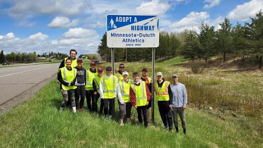 In 2023, MnDOT says volunteers spent nearly one hundred thousand hours clearing little along state highways and rest areas in Minnesota. (Photo courtesy of University of Minnesota-Duluth)