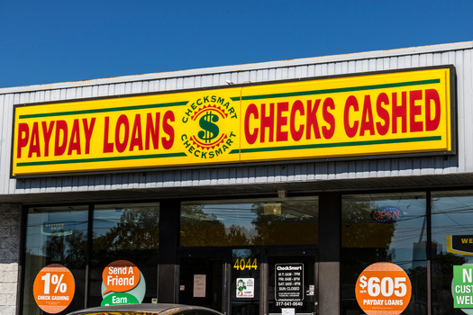 The Center for Responsible Lending has reported 70% of payday loan borrowers take out a new loan the day they pay off another loan and nearly 75% of the revenue earned by payday lenders comes from borrowers who take out 10 or more loans per year.(jetcityimage/adobe stock)
