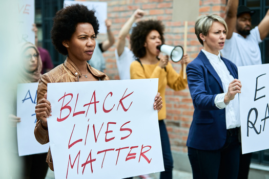 A Harvard study from 2021 said 96.4% of Black Lives Matter protests were nonviolent, despite widely reported vandalism, property damage and looting in the news. (Drazen/AdobeStock)