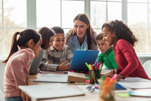 Vose Elementary is unique as a 750-student preschool through sixth-grade Spanish dual-immersion school focused on playful inquiry and habits of mind. (Adobe Stock)