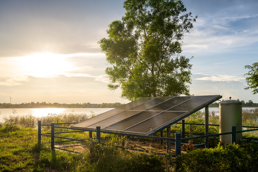 Solar energy helps provide more than 263,000 jobs across the U.S., according to the Solar Energy Industries Association. (spyarm/Adobe Stock)