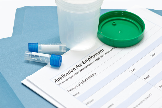 Michigan, Nevada and Washington prohibit most employers from refusing to hire someone based solely upon a positive drug test. (Sherry Young/Adobe Stock)