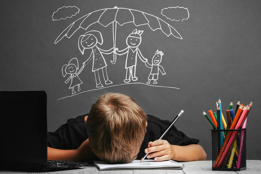 A new report shows Connecticut has reduced the number of children in poverty and the number of children whose parents lack secure employment, and has fewer kids living in households with a high cost burden. (Adobe Stock)