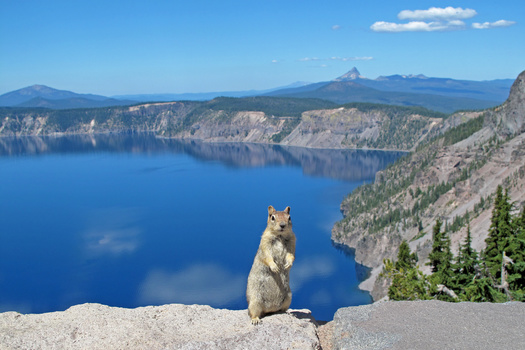More than a half million people visited Crater Lake National Park in 2023. (reisegraf/Adobe Stock)