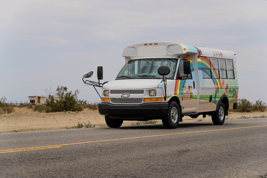 Save the Children's mobile units deliver books and other educational resources to rural low-income communities in 11 states, including California. (Save the Children)