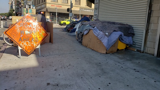 Although citywide bans on camping and other laws disadvantaging homeless people grew widely from 2006 to 2019, homeless encampments grew by 1,300% in all 50 states. (Adobe Stock)