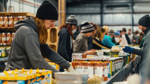 Food Bank of Northwest Indiana reminds the community food support is crucial year-round, not just during the holidays. (Adobe Stock)