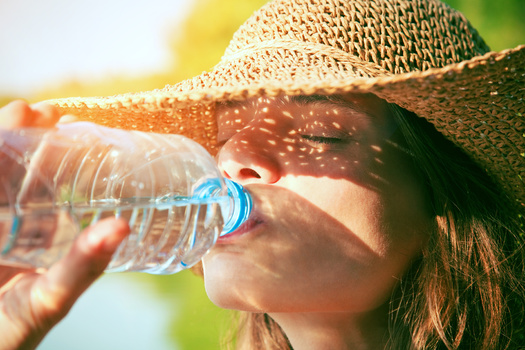 Weill Cornell Medicine notes that, along with drinking water to remain hydrated in extreme heat, foods such as watermelon, cantaloupe, grapefruit and homemade popsicles can work well, too. (Adobe Stock)