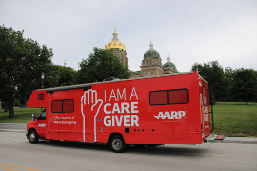 Family members often become caregivers overnight and are suddenly responsible for helping with medications, medical care, meals, bathing and dressing, chores, finances, grocery shopping and transportation. AARP is traveling the state of Iowa to help educate caregivers. (AARP Iowa) 