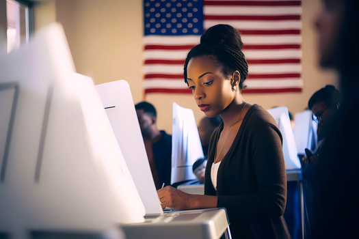 Statistics show women vote at a higher rate than men. (Richard Miller/Adobe Stock)
